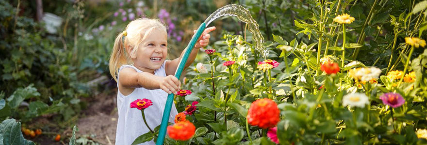 jardinage pour vos enfants