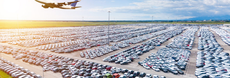 parking à l’aéroport