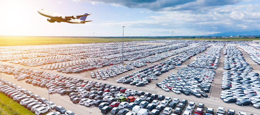 parking à l’aéroport