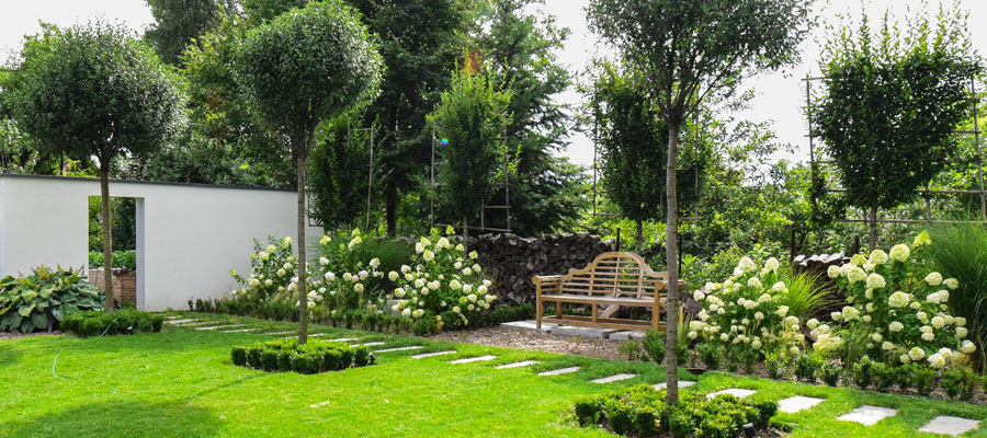 banc de jardin design