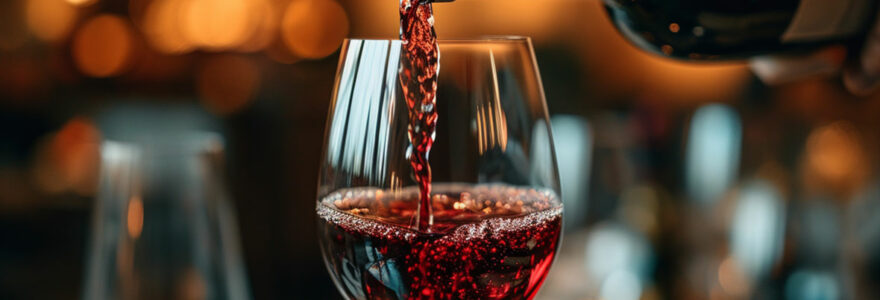verre à vin rouge